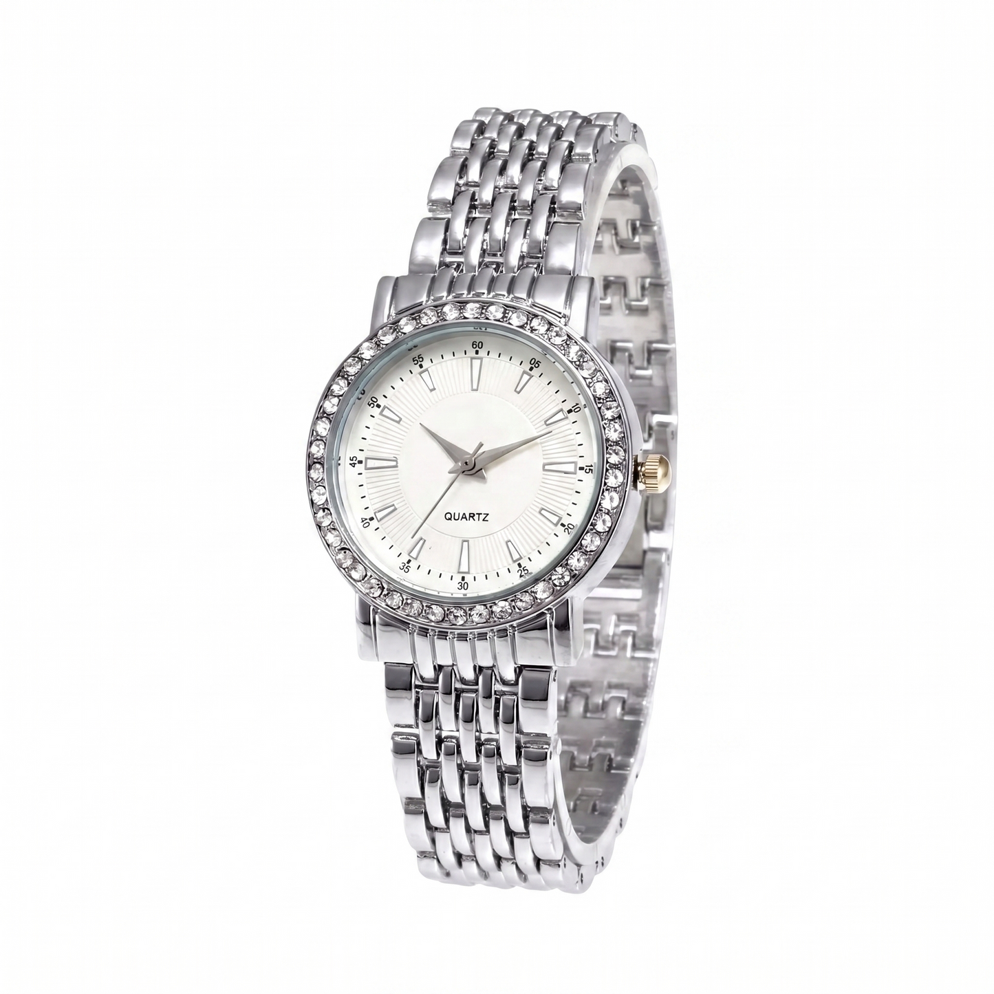 Klassische Damenuhr mit Diamanten – Cerchron Aurelia